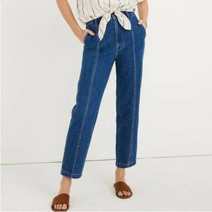 Madewell Tapered Jeans in Fernhill Wash: Seamed Edition